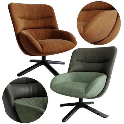 现代休闲椅-3D16